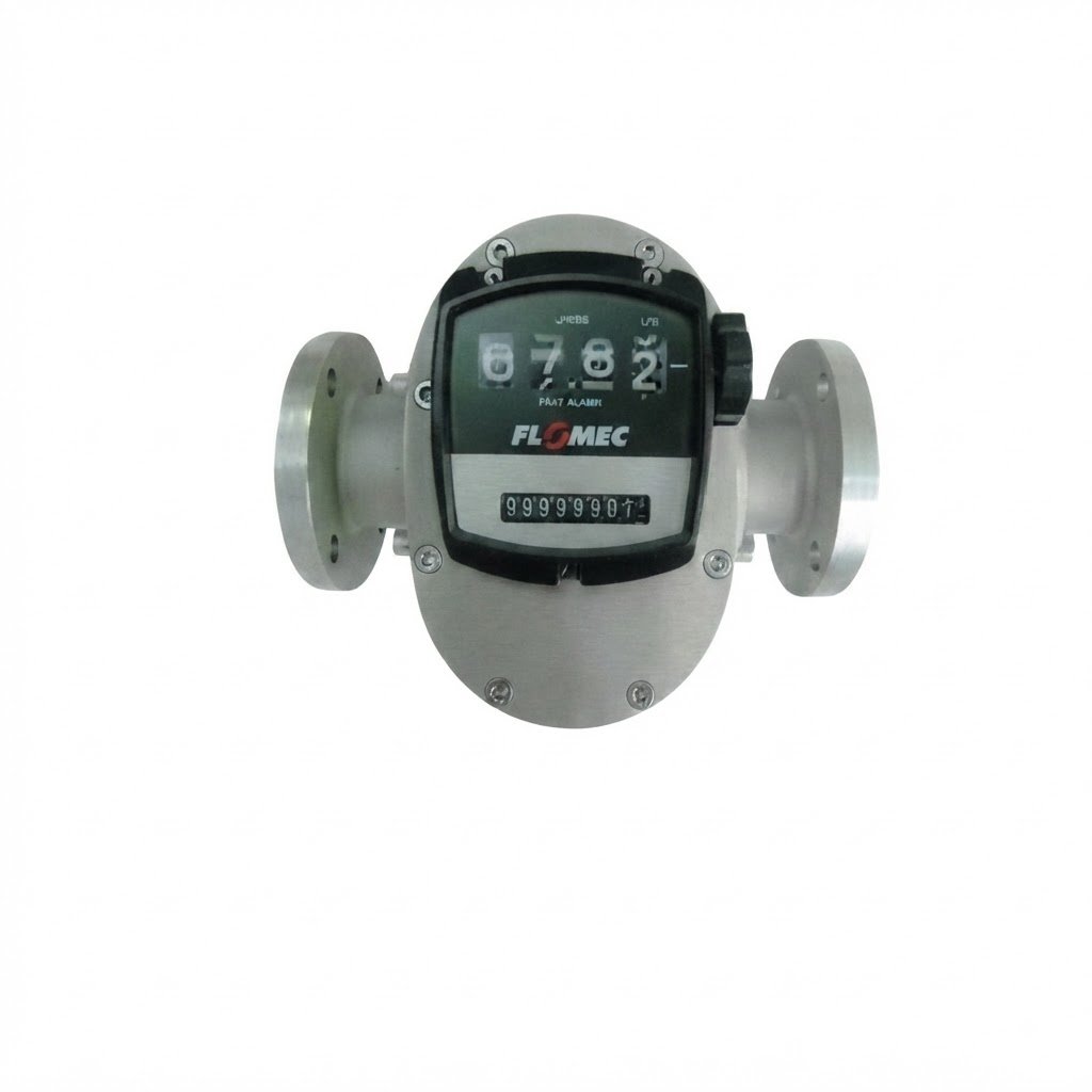 Flow Meter Flomec Model OM 0100 Size 4 Inch