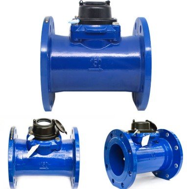 Jual Meteran Air Bersih Merk SHM type Woltman Berbagai Ukuran