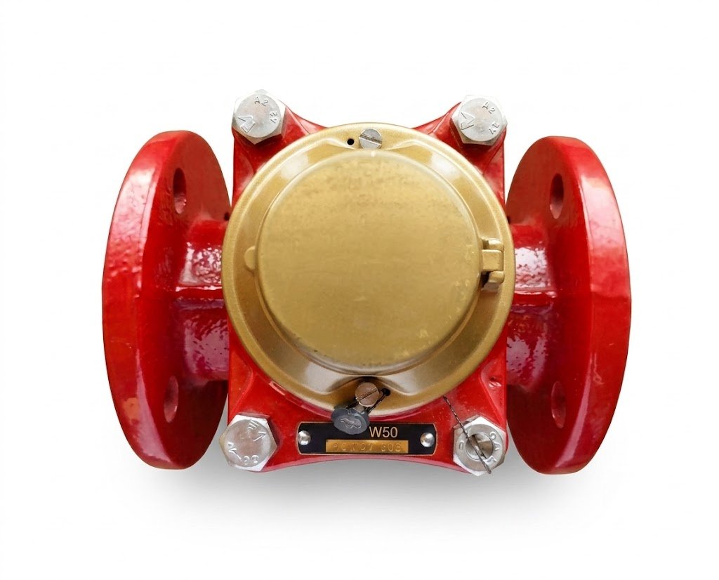 Jual Water Meter POWOGAZ HOT Water DN 65 - 2 1/2 Inch