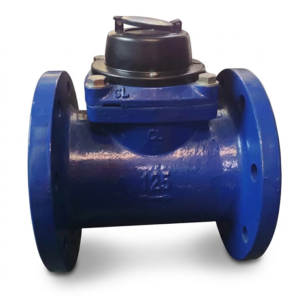 Jual Meteran Air 5 Inch - DN 125  Merk Amico Tipe / Water Meter Amico Type LXLG-125E Size 5 Inch DN 125 mm