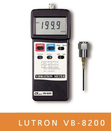 Jual Lutron VB-8200 Digital Vibration Meter - Alat Ukur Getaran Mesin Industri