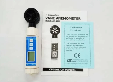 Jual Lutron AM-4222 Digital Vane Anemometer - Alat Ukur Kecepatan Angin & Suhu Udara